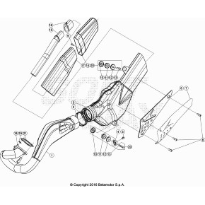 SILENZIATORE COMPL.EVO2T /300 FACT'13