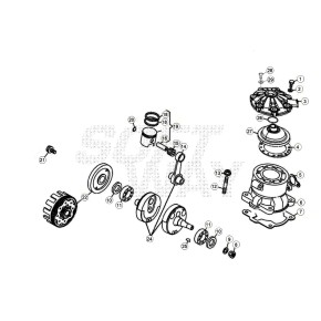 CAMERA DI COMBUST. EVO2T 300CC D.79