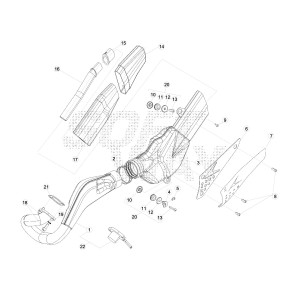 COLLETTORE SCARICO IN TITANIOEVO2T