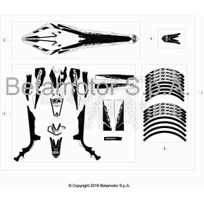 DECALCO SERIE COMPLETA EVO 2T SS MY1