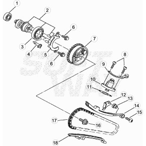 VITE T.C.C.E. M6X20 ZN.VERDE LC