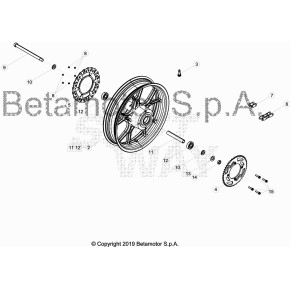 RUOTA POST. MOTARD 4T LC