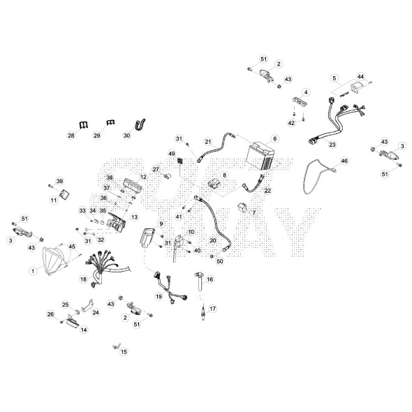 CENTRALINA CDI RR 4T 430CC