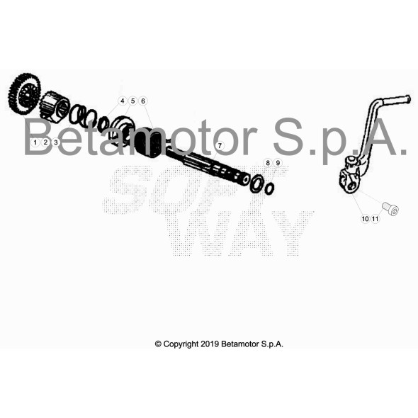 INGRANAGGIO MESSA IN MOTO