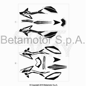 DECALCO SERIE COMPLETA RED RR 2T