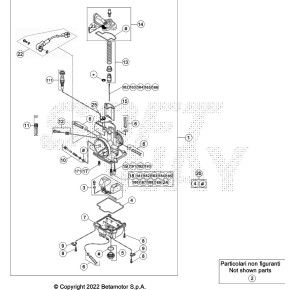 CARBURATORE COMPLETO XTRAINER 2T