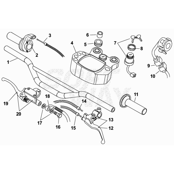 TRASMISSIONE STARTER RR