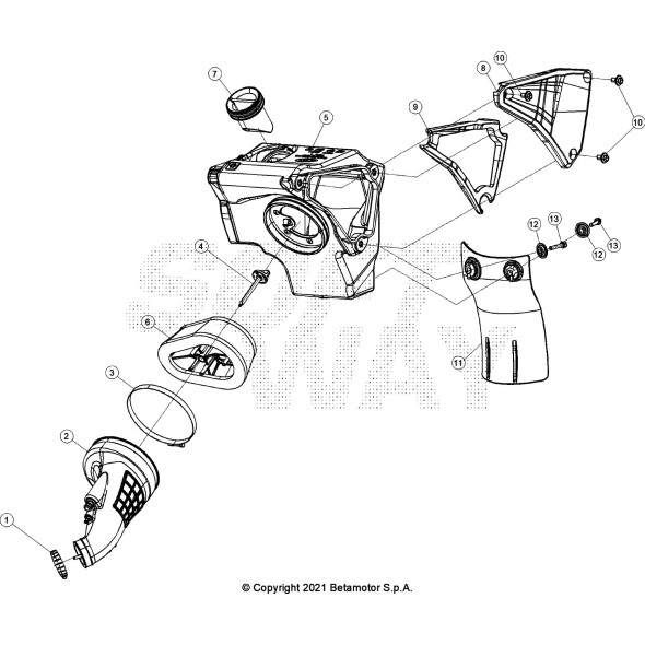 GUARNIZIONE COPERCHIO 043.43.018.00.00