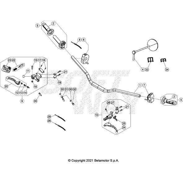 TUBO FRENO RR 2T SPORT