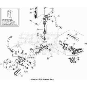 LEVA FRENO BLACK EVO