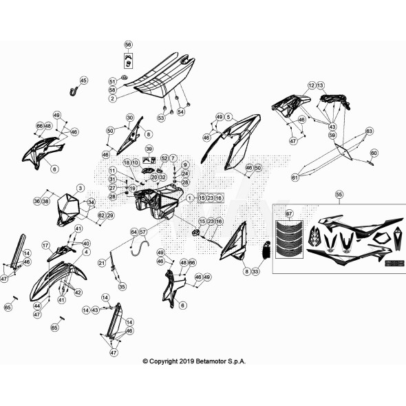 DECALCO SERIE COMPLETA RR 4T R LC MY