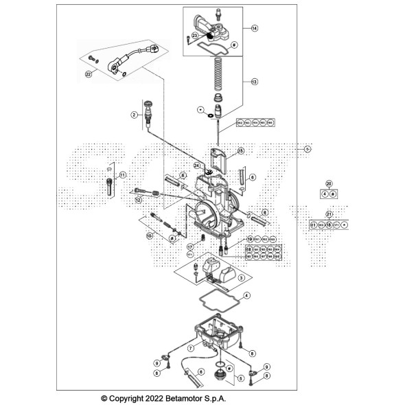 KIT RR2T 300CC CARBURAZIONE OMOLOGAZIONE