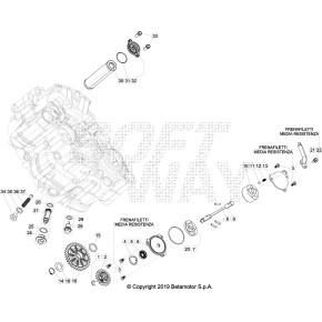 COPERCHIO POMPA OLIO