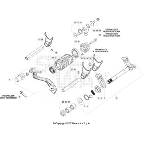 ALBERO COMANDO CAMBIO