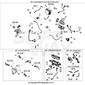 IMPIANTO ELETTRICO SERVIZI RR 2T