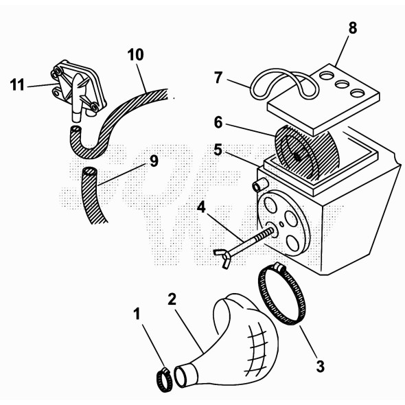 TUBO PER AIS VALVOLA/SC.FILTRORR AM6