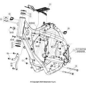 ATTACCO MOTORE RR 2T