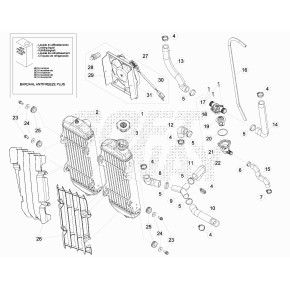 TUBO TERMOSTATO INFERIORE SINISTRO