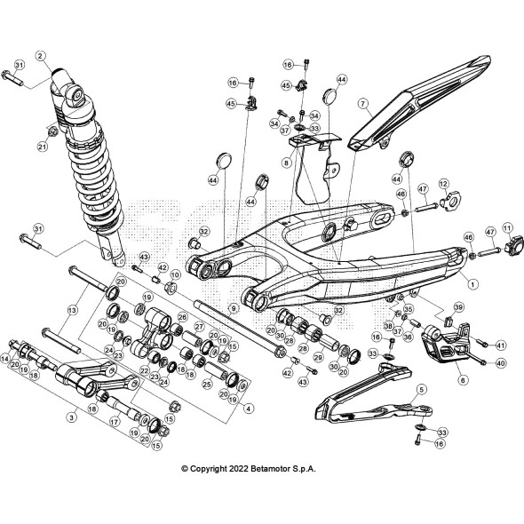 AMMORTIZZATORE RR 4T