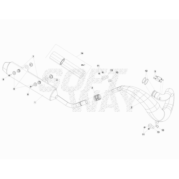 SILENZIATORE RR2T -COMPLETO-