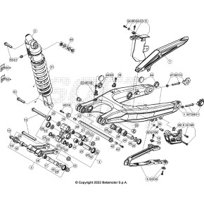 AMMORTIZZATORE XTRAINER 2T