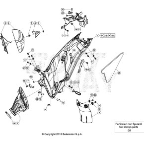 STAFFA IMPIANTO ELETTRICO XTRAINER 2T