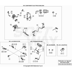 IMPIANTO ELETTRICO PRINCIPALE EVO 4T