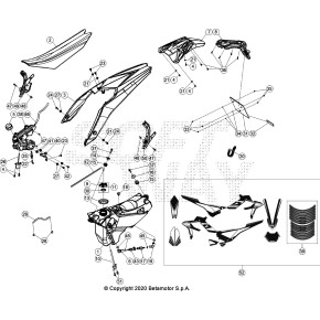 DECALCO SERIE COMPLETA XTRAINER 2T