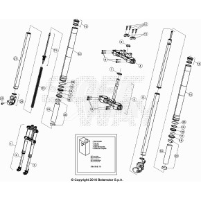 GAMBA FORCELLA SINISTRA RED RR 2T
