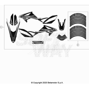 DECALCO CERCHI RR 2T TRACK