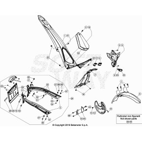 PARAFANGO POSTERIORE BLUE EVO FACTORY MY