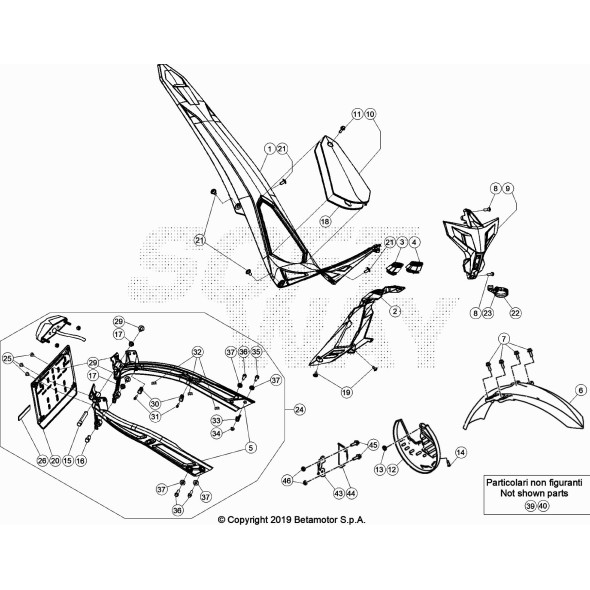 PARAFANGO POSTERIORE BLUE EVO FACTORY MY