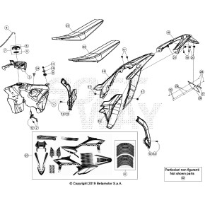 DECALCO SERIE COMPLETA - KIT RR RACING M
