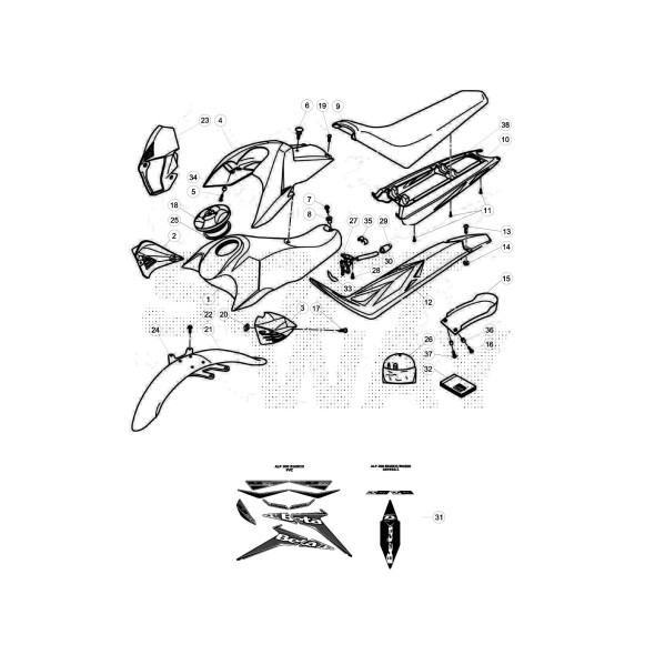 DECALCO ALP *X ROSSO*