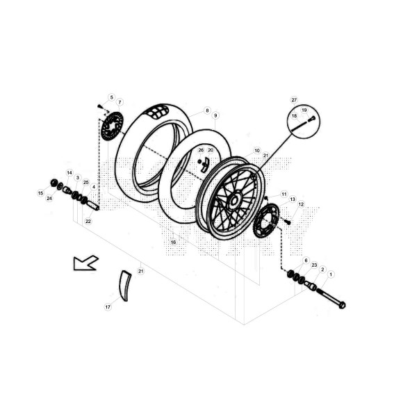 COPERTURA 4.00-R18 M/C 64M