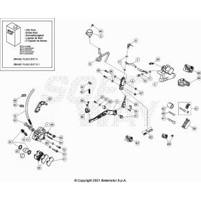 STAFFA SUP. PINZA E HALL -ZINCATA-
