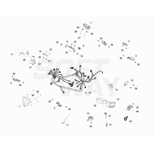 CONTA-KM DIGITALE RR MOTARD