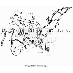 TELAIO POSTERIORE BLACK ALP 4.0 4T