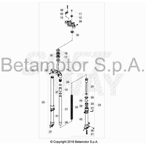 PIASTRA DI STERZO SUPERIORE