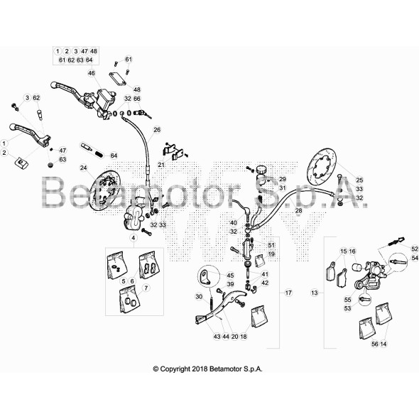 TUBO FRENO ANTERIORE