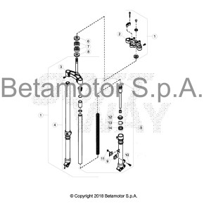 PIASTRA DI STERZO INFERIORE ALP 4T